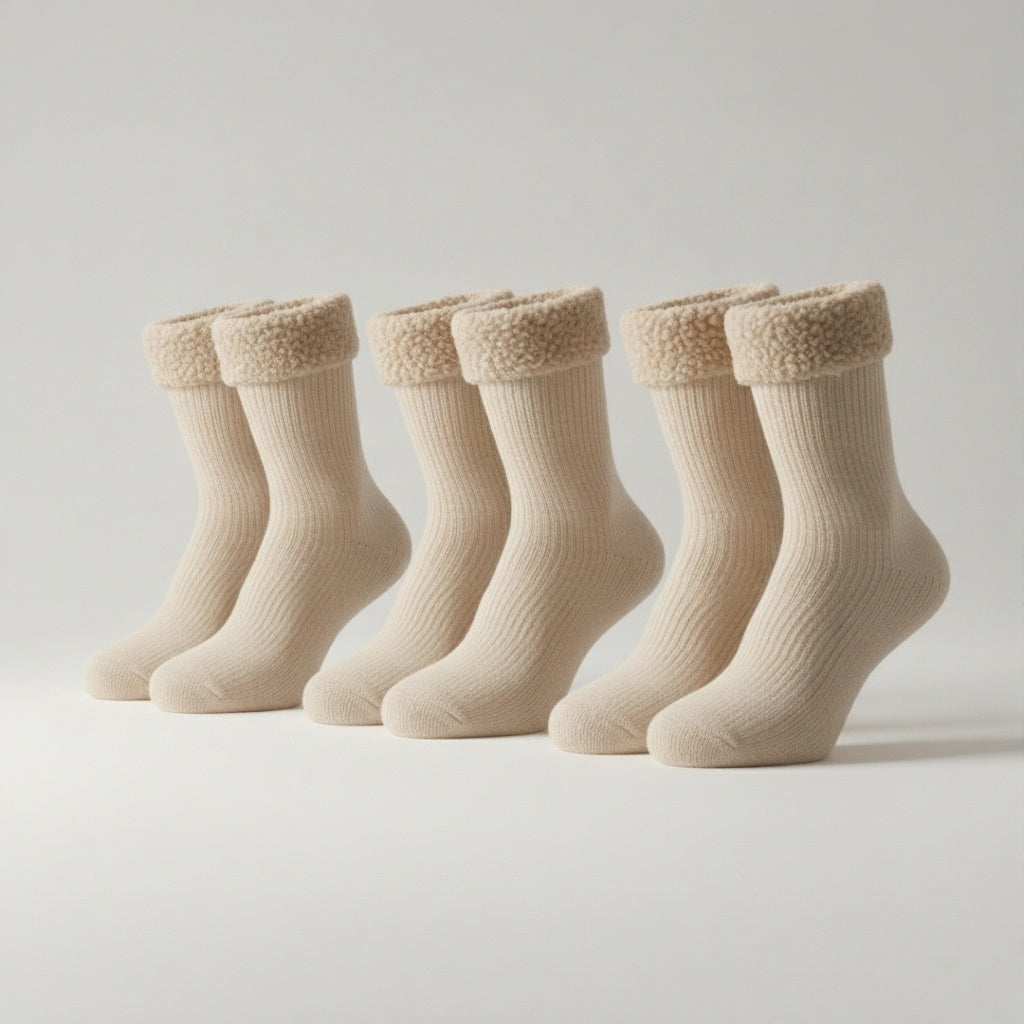 FLO Calcetines Térmicos – Capa Única Slim (No Compresión)